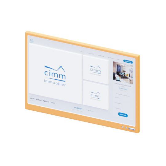 Ecran vitrine